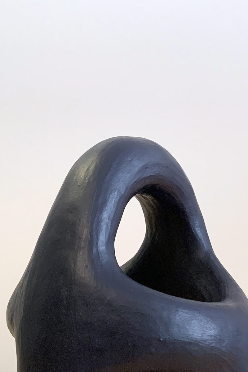 Dark Navy Blue Art Piece - Image 2