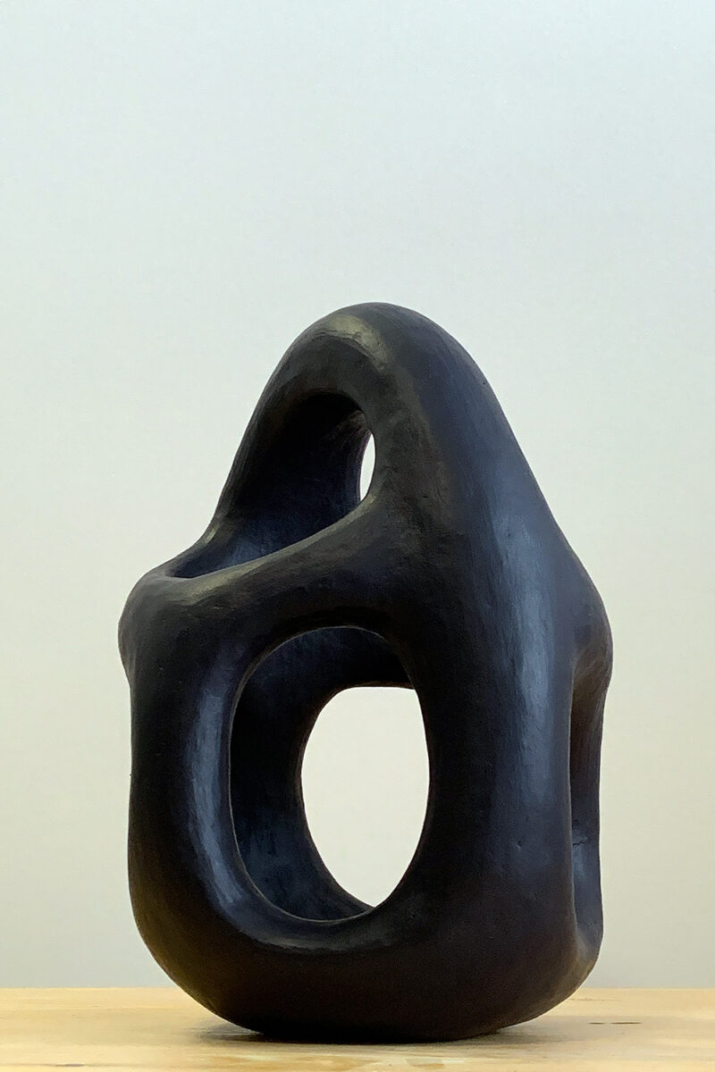 Dark Navy Blue Art Piece - Image 3