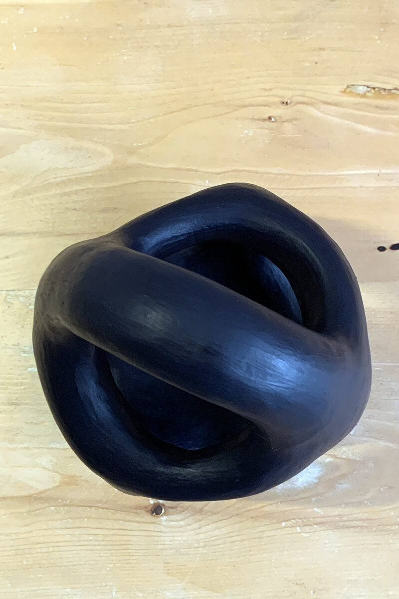 Dark Navy Blue Art Piece - Image 4